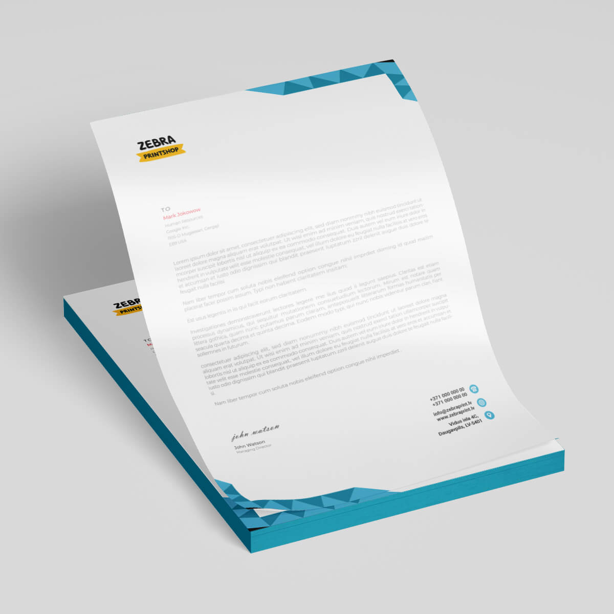 Letterheads